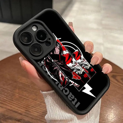 Classic Anime U-Uchiha Itachi Phone Case For iPhone 17 16 15 14 13 12 11 Air Plus Pro Max Soft Back Cover