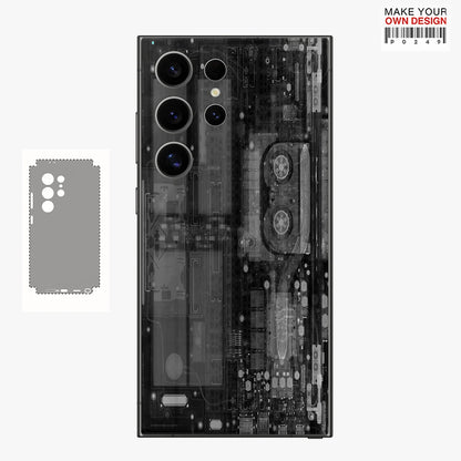 NewDecal Skin For Samsung  S26 S25 S23 Ultra Plus Back Screen Protector Film Full Cover Wrap S25 Anti-scratch Durable Sticke
