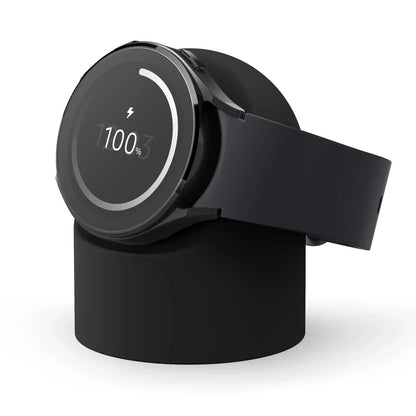 Compatible With Samsung Galaxy Watch 7 6 5 4 3 Charger Stand 40 44 46mm Galaxy Watch 5Pro Charger Silicone Stand Charging Base