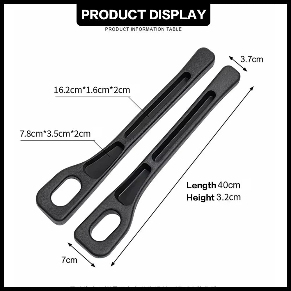 2PCS Car Seat Gap Filler Between Seats Console Organizer Seat Crevice Storage Box Bag Decoration Interior Auto Accessories