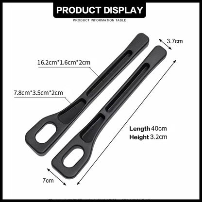 2PCS Car Seat Gap Filler Between Seats Console Organizer Seat Crevice Storage Box Bag Decoration Interior Auto Accessories