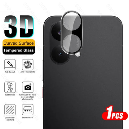 3-1Pcs 3D Curved Tempered Glass Camera Protectors Cap for Poco X8 Pro Max Poko Little X8Pro ProMax X8ProMax 5G 9H Rear Lens Film