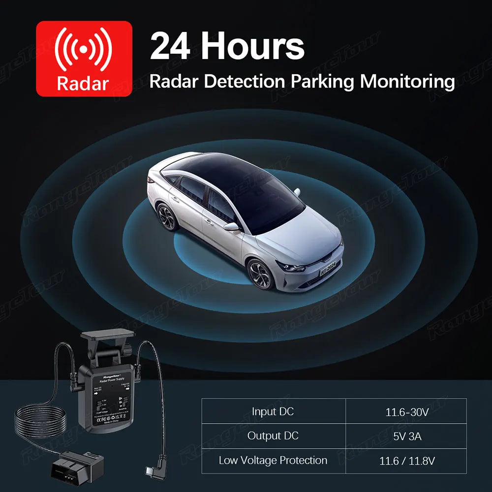 4K 2160P WIFI GPS Logger Dual Lens Car DVR Novatek 96663 Chip Super Night Vision Image Sensor Dual Camera Dash Cam Recorder D30H