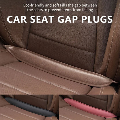 EVA Car Seat Crevice Filling Strip Universal Seat Blocker Prevent Dropping Car Accessories Plug-In Car Seat Gap Filler Elastic