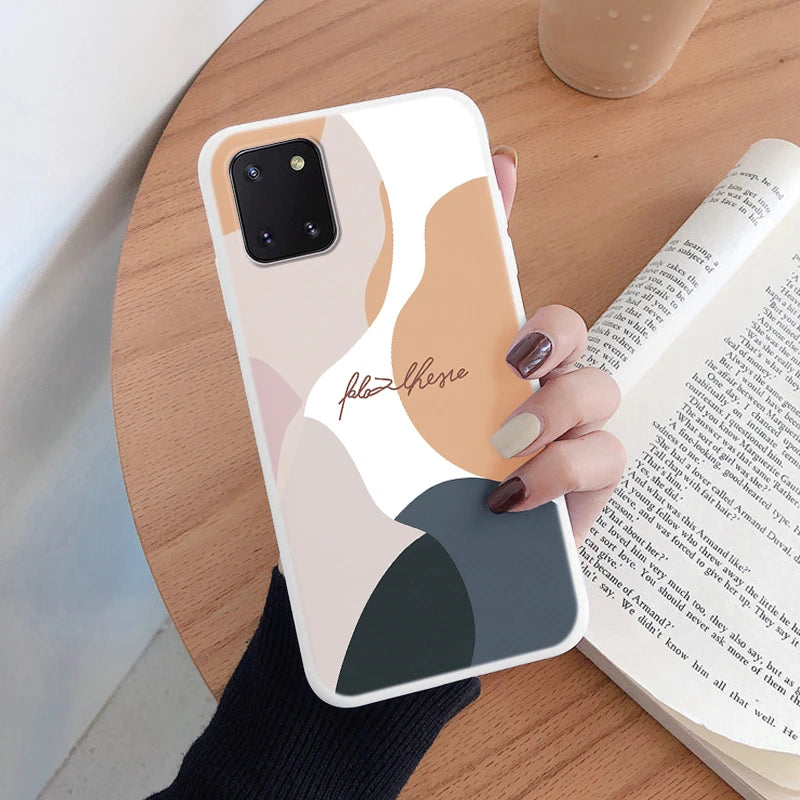 Case For Samsung Galaxy Note 10 Lite Soft Silicone TPU Back Cover Case Protective Coque For Samsung Note10 Lite Funda Capa Shell