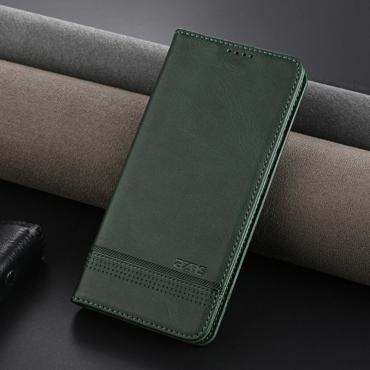 EUCAGR PU Leather Wallet Phone Case For Samsung Galaxy S26Ultra/S25/S24/S23/S22/S21/S22/S21/S20/S10/S9/S8 Cord Slot Holder Cover