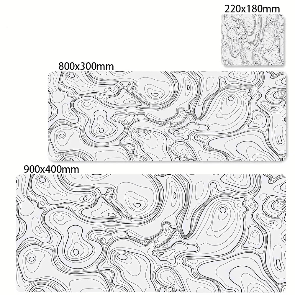 Strata Liquid Desk Mat Large Gaming Mouse Pad Non-Slip Rubber Game XXL Mouse Mat Computer Keyboard Mats Pad Big Mousepad 900x400