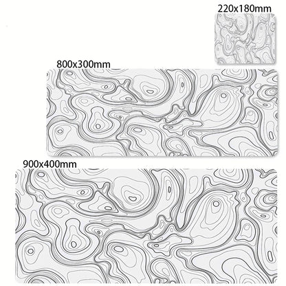 Strata Liquid Desk Mat Large Gaming Mouse Pad Non-Slip Rubber Game XXL Mouse Mat Computer Keyboard Mats Pad Big Mousepad 900x400