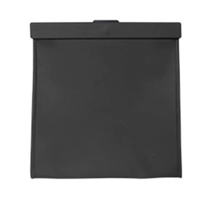 Magnetic Adsorption Car Garbage Bag Waterproof PU Leather Auto Back Seat Hanging Trash Bin for Car Interior Accessories