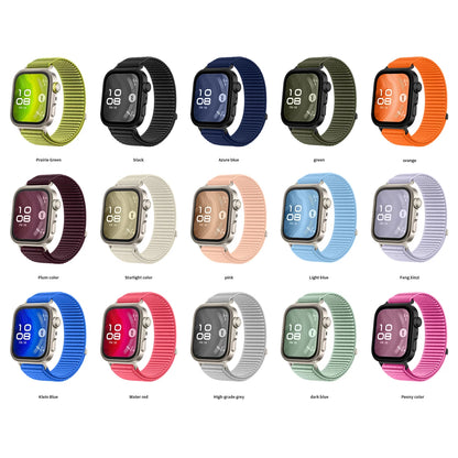 Sports Nylon Strap for Huawei Watch Fit 5 5Pro Smartwatch Woven Loop Wristband for Huawei Watch Fit3/4/4Pro Replacement Bracelet