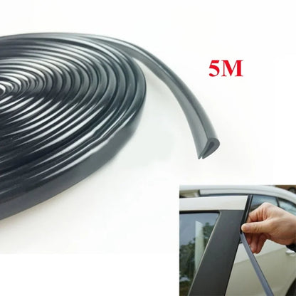 5M Rubber Edging Trim Strip 5M Car Door Edge Protector Strip 1x Rubber Edging Trim Strip 5M Car Door Edge Protector Strip
