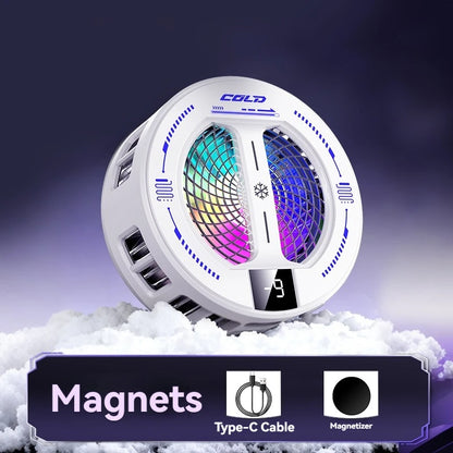 K36 Semiconductor Magnetic Phone Cooler Fast Heat Dissipator Universal for Gaming iPhone 16 15 14 13 12 Pro Max Samsung S25 iPad