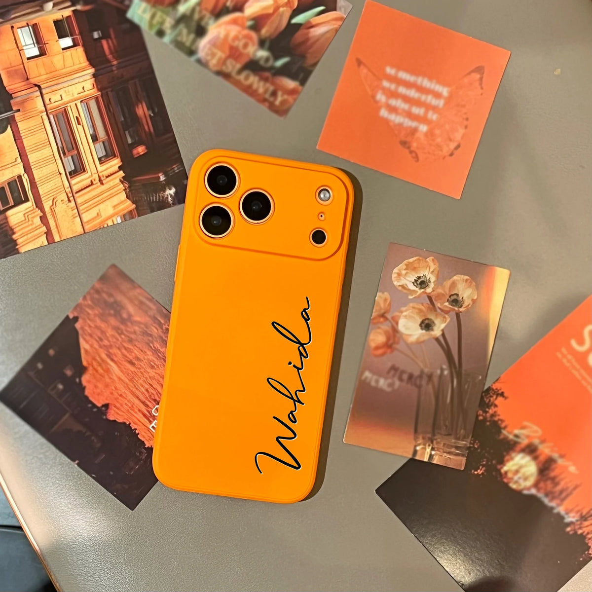 Personalized Custom Letters Name Colorful Soft Liquid Silica Gel Phone Case For iPhone 11 12 13 14 15 16 17 18 Pro Max 17Air