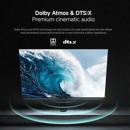 NEW Xiaomi TV Box S 3rd Gen 4K UHD WIFI 6 Google TV Smart Android TV Box 32GB ROM Dolby Vision HDR10+ Google Assistant BT5.2