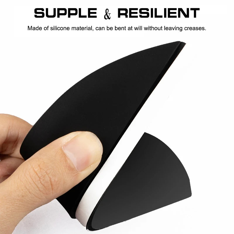 Car Rearview Mirror Rain Eyebrow Universal Silicone Rainproof Auto Rearview Mirror Rain Visor Shade Cover Car Accessories