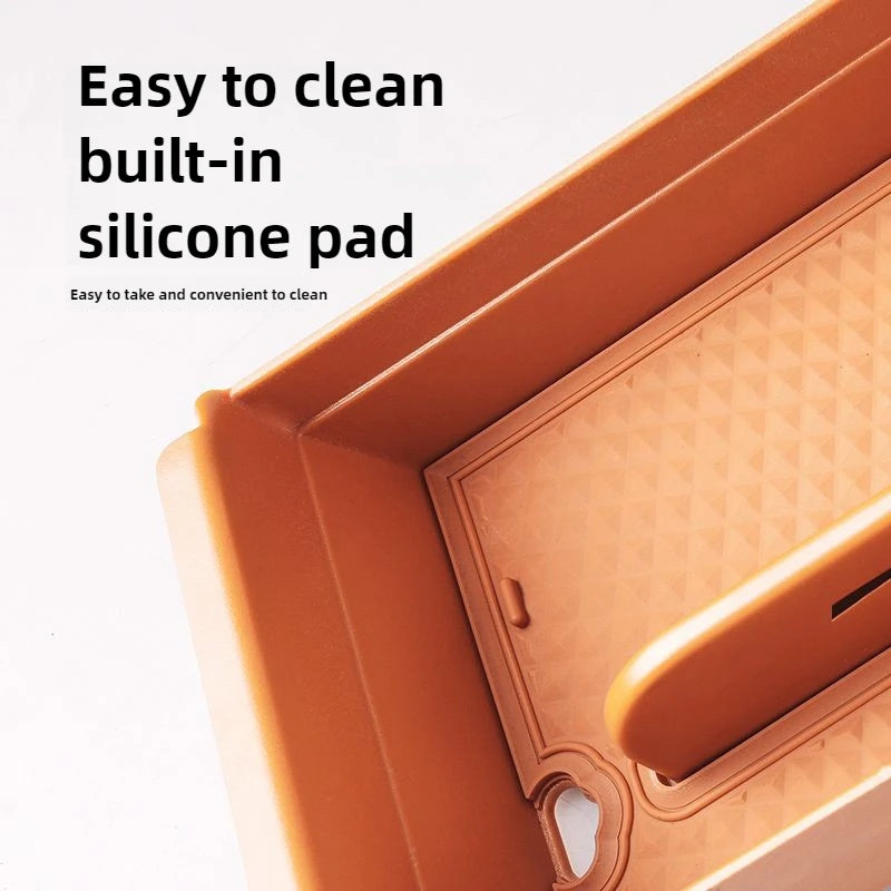 For Deepal S07 S7 Car Armrest Storage Box Organizer Anti Slip Center Console Tray Interior Accessory Shockproof Silicone Holder