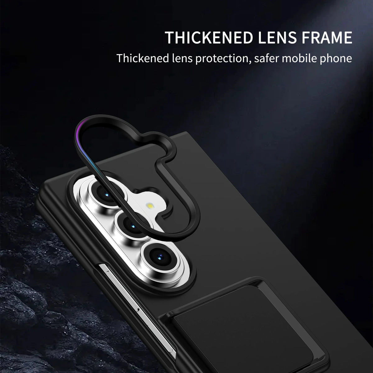 Fall Protective Stand Holder Case for Samsung Galaxy Z Fold 8 Ultra 5G  Fold8 Fold7 Fold 7 6 5 4 3 Fold6 Fold5 Fold4 Fold3