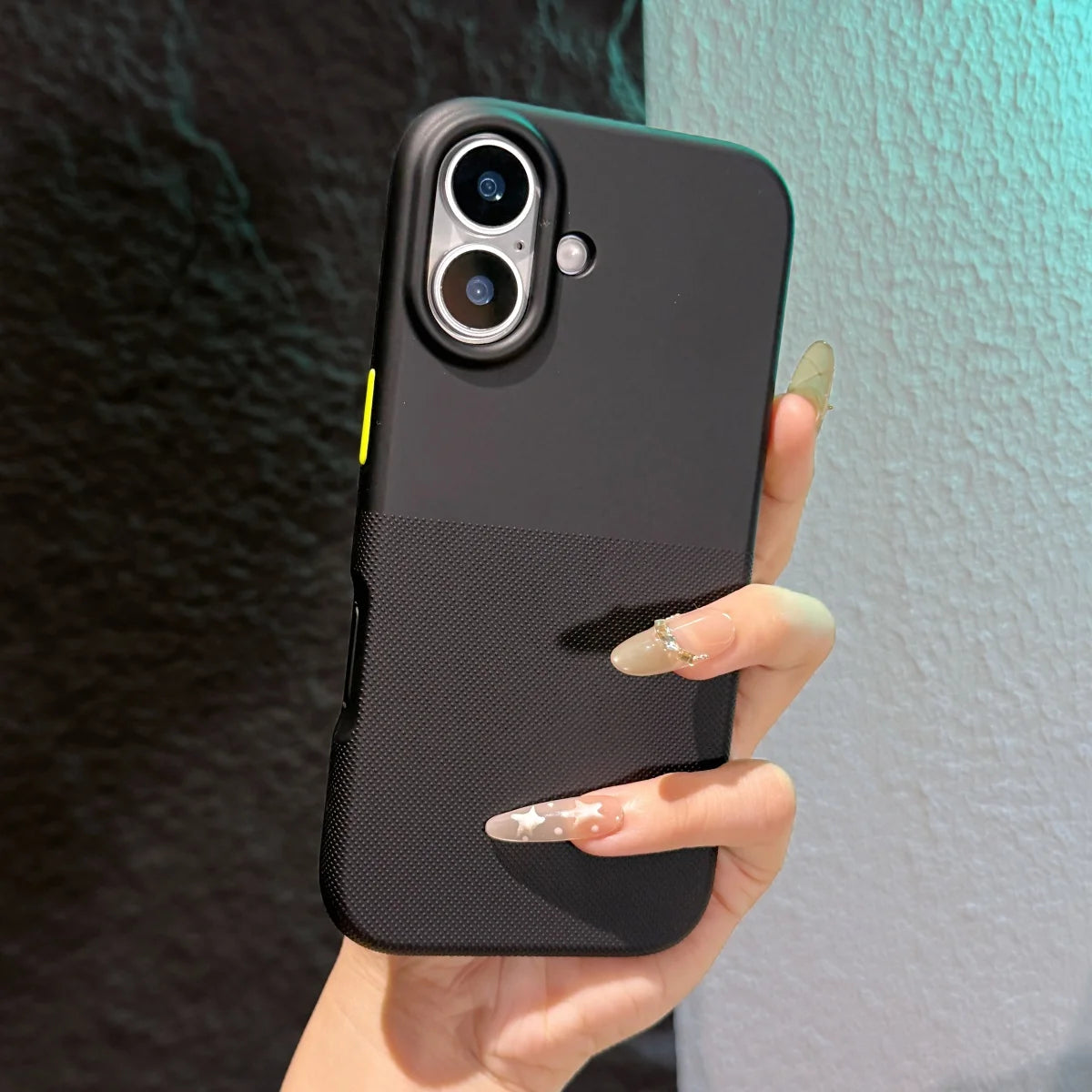 Official Geometric Dot Matrix For MagSafe Magnetic Charge Phone Case For iPhone 18 17 16 15 14 13 Pro Max Matte Anti-Slip Cover