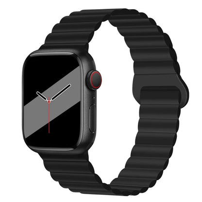 Magnetic Strap For Apple Watch Band 46mm 45mm 49mm 40mm 42mm 41mm Silicone Sport Bracelet iWatch Series Ultra 10 9 6 7 8 SE 44mm
