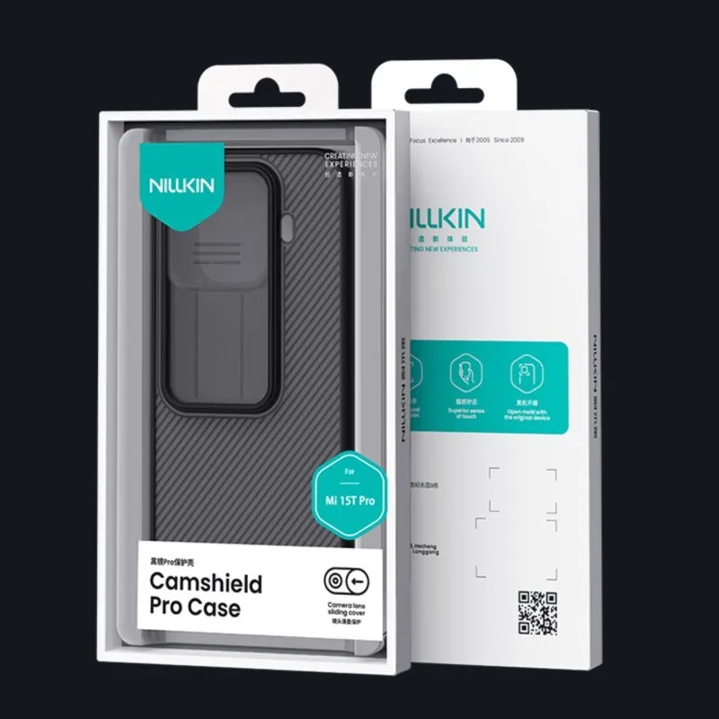 For Xiaomi 15t Pro Case NILLKIN Fitted Case Camshield Shield Case Lens Protection Cover For Xiaomi 15t Pro