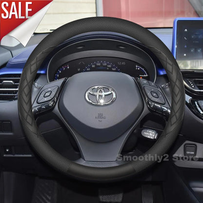 Leather Car Steering Wheel Cover For Toyota CHR 2025 Crown Sports 2016-2024 Auto Steering Wheel Toyota Crown Sports Accessories