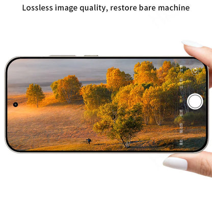 for OnePlus 15 Camera Bezel Cover Anti Scratch Black Metal Film Super Slim Hollow Lens Protector Cap Sticker