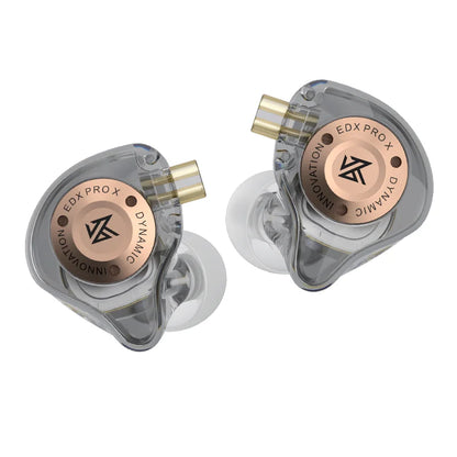 KZ EDX PRO X Dynamic Drive Earphones HIFI Bass Earbud DJ Music Cancelling Sport Headsets 2PIN Cable KZ ZSTX ZSNPRO X ZS10PRO ZVX