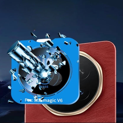 3D Camera Protectors for Honor Magic V6 V5 Magic8 Magic7 Pro Lite RSR X70 X9D X9C Tempered Glass Lens Cover Locator Installation