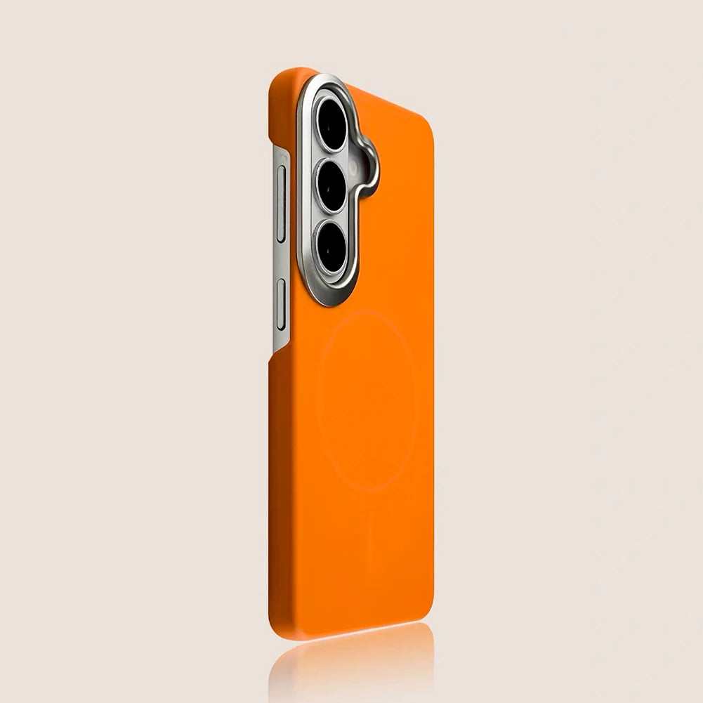 Metal PC Armor Matte For Magsafe Magnetic Case For Samsung S26 S25 Edge S24 S23 S22 Ultra Plus FE A57 A37 A17 A07 A36 A56 Cover