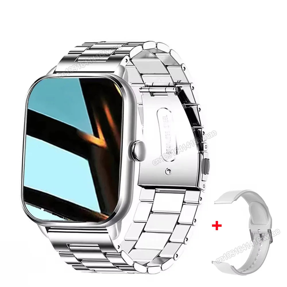 2026 New Smart Watch 2.01'' HD Display Bluetooth Call Message Alert Sports GPS Tracker Smartwatch Men Women For Android IOS Ht22