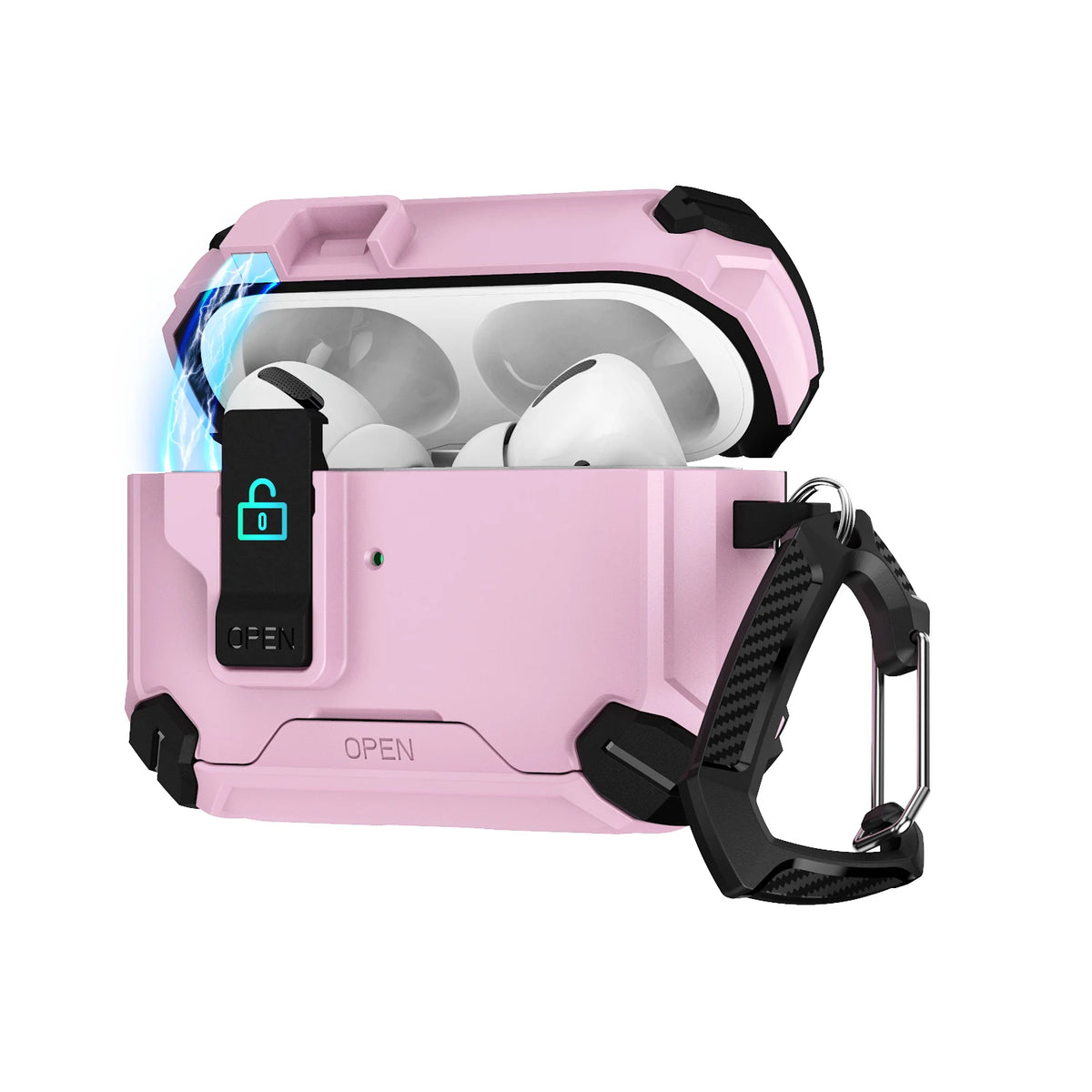 Phone Holder Security Lock Cover For AirPods Pro 3 2025 Case For AirPods Pro3 Pro 3rd Gen 2025 Cases Shockproof  Headphone Cover