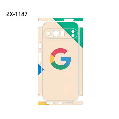 Colorful Decal Skin for Google Pixel 10 9 8 7 Pro 6 6pro Back Screen Protector Film Cover Case Macaroon Wrap Matte Sticker