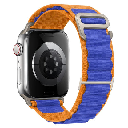 Nylon Loop Alpine Band for Apple Watch Strap Ultra 3 49mm 46mm 42mm 45mm 41mm 44mm 40mm Bracelet for iWtach SE 11 10 9 8 7 6 5 4