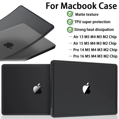 Laptop Case For Macbook Air 13.6 inch M5 M4 M3 M2 Chip 2026-2022，Air 15 M5 Chip,For Macbook Pro 14/16 M5 Por/Max 2026