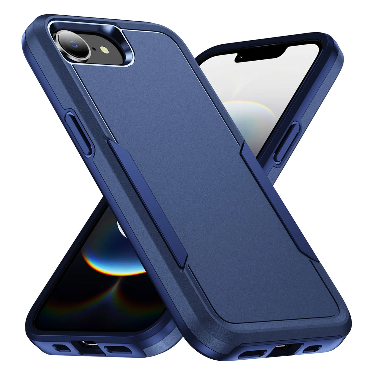 Dual Layer Hard Strong Case for Iphone 17E 16e 17 E Pro Max 16 Plus 13 12 14 15 16 Pro Max 17 Air Iphone16e Iphone17 Phone Cover