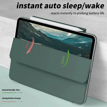 For 2025 iPad11  A16 10 10.9 2022 Pro 11 12.9 Inch Magnetic Case iPad Air4 5 10.9 Mini 6 8.3 Inch With Magnetic Detachable Cover