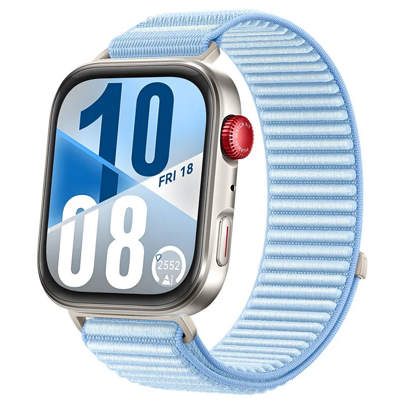 Sports Nylon Strap for Huawei Watch Fit 5 5Pro Smartwatch Woven Loop Wristband for Huawei Watch Fit3/4/4Pro Replacement Bracelet