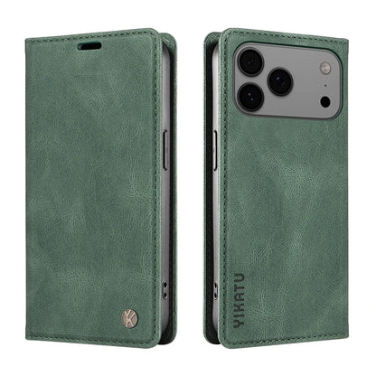 Magnetic Leather Wallet Flip Cover For Apple Iphone 17 16 16E 15 14 13 12 11 XS XR Air Plus Pro Max ProMax Mini | Premium Case