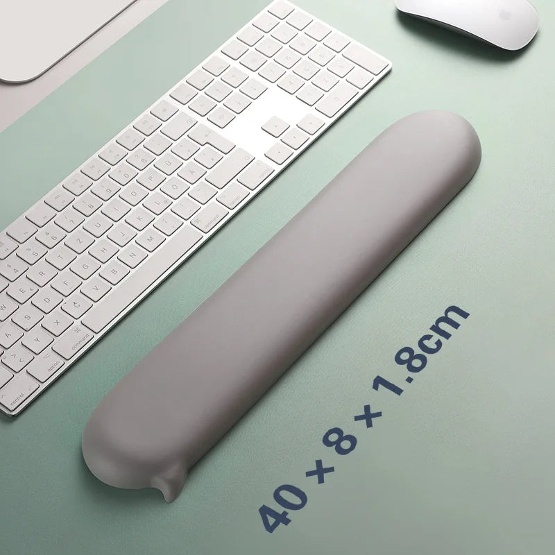 Wrist Protection Rest Pad Ergonomics Silicone Mouse Keyboard  Wrist Protector Hand Rest Soft Office Men And Women Hand Pillow