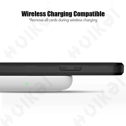 Case For iPhone 17e 16e with Card Holder Protective Case Hidden Card Slot Slim Wallet Cover