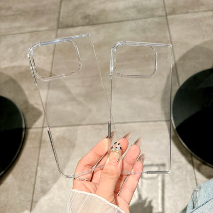 Transparent Hard Plastic Cover Case For Google Pixel 10 9 Pro Fold
