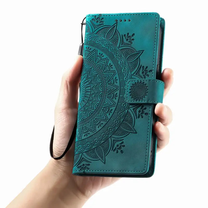 S26 S25 S24 S23 S22 S21 S20 Ultra S10 S9 S8 Plus FE Case For Samsung Galaxy Note 20 10 9 8 Leather Wallet Phone Cover
