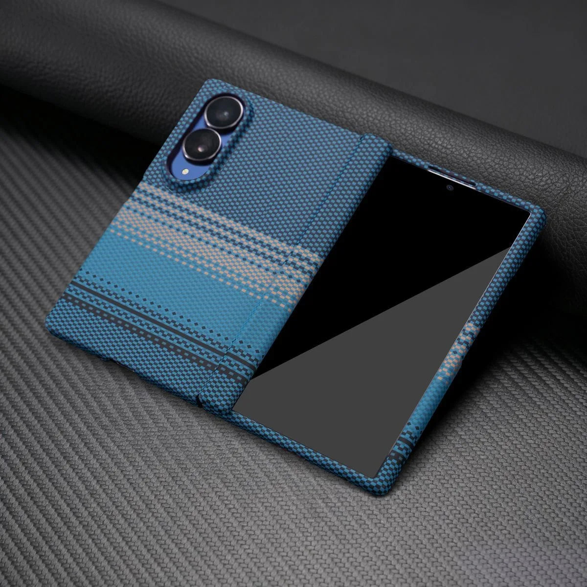 Luxury Magnetic PC Carbon Fiber Case for Samsung Z Fold 8 7 6 5 4 3 Shockproof Magsafe Screen Protector With Tempered Glass Film
