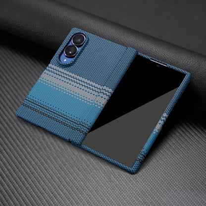 Luxury Magnetic PC Carbon Fiber Case for Samsung Z Fold 8 7 6 5 4 3 Shockproof Magsafe Screen Protector With Tempered Glass Film
