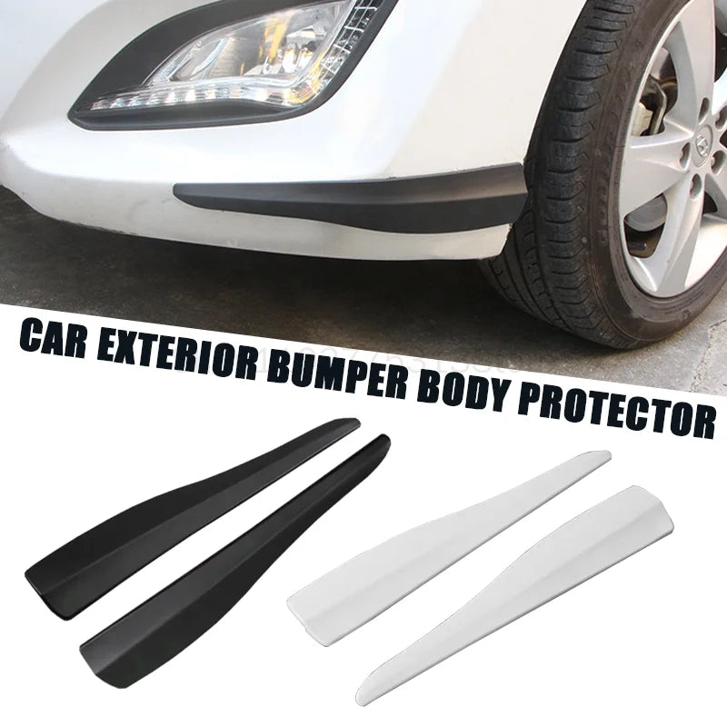 Car Front Rear Bumper Corner Protector Guard Car Anti-collision Edge Protection Decoration Strip Car Universal Accessories