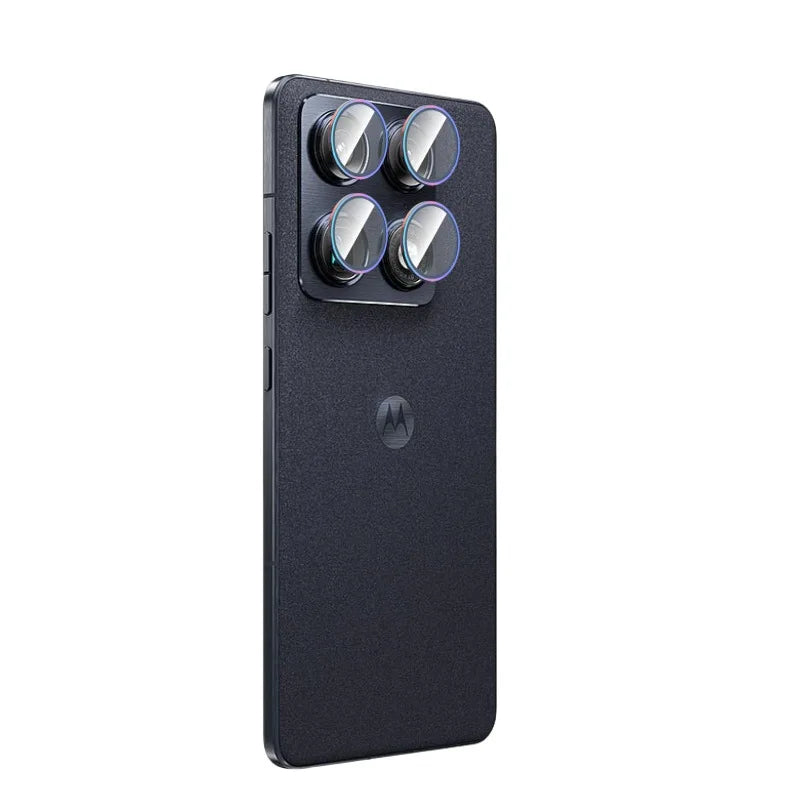 Rear Camera Protector Glass For Motorola Moto Signature Metal Ring Camera Protectors For Moto Razr Fold Lens Film Glass