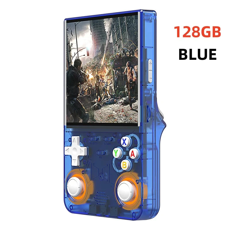 R36 Ultra Handheld WIFI Game Player 4 Inch IPS Screen Open Source Retro Video Player 64G/128G Memory Games