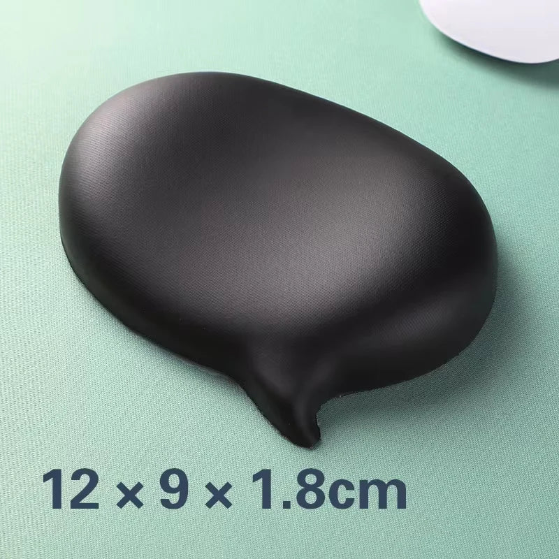 Wrist Protection Rest Pad Ergonomics Silicone Mouse Keyboard  Wrist Protector Hand Rest Soft Office Men And Women Hand Pillow