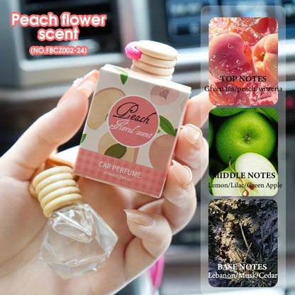  Car Air Freshener Mini Aromatherapy Essential Oil Odor Eliminator Kit Humidifier Gift Box Air Purifier Car Diffuser Long Lasti