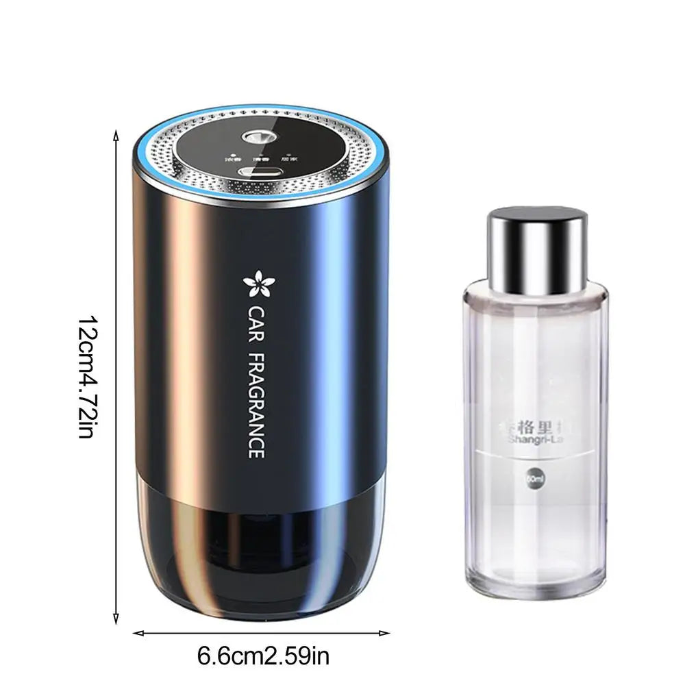 500ml Car Air Refresher Intelligent Sensor Fragrance Oil Diffuser Auto Air Purifier With Or Car Aroma Aromatherapy Diffuser
